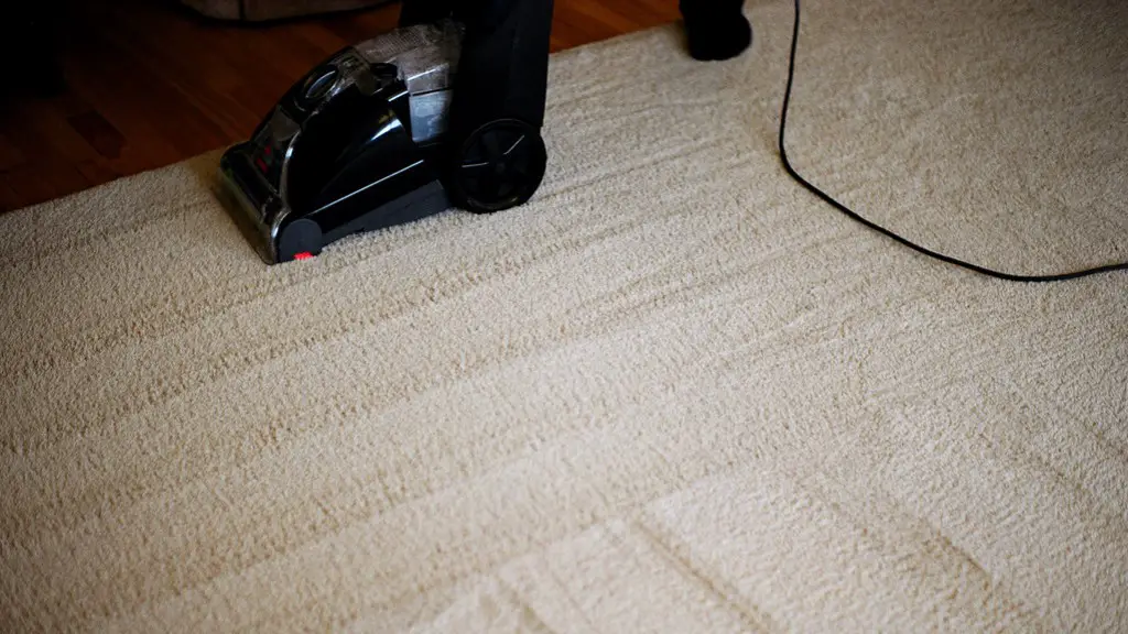 How to remove yellow dog pee stain from carpet?