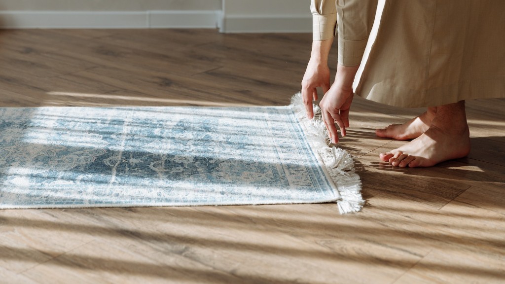 What can remove blood stains from carpet?