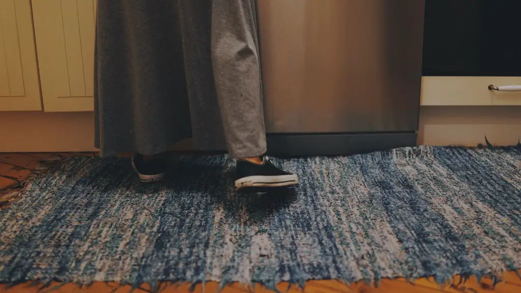 What will remove blood stains from carpet?