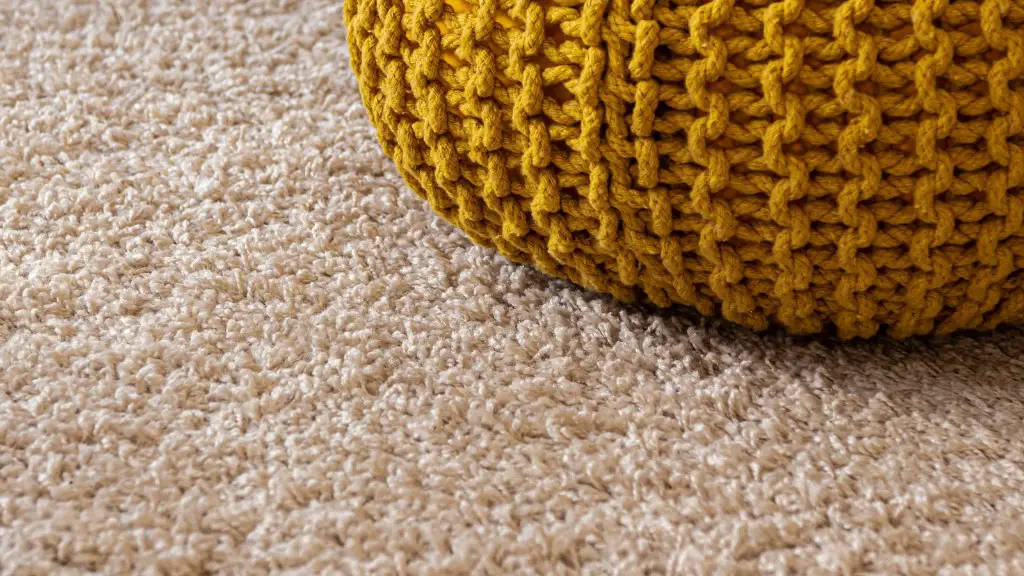 How to remove hardened slime from carpet?